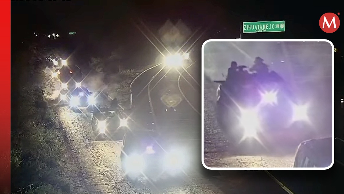 Así fue la irrupción de un grupo armado en Tecpan de Galeana. | Especial