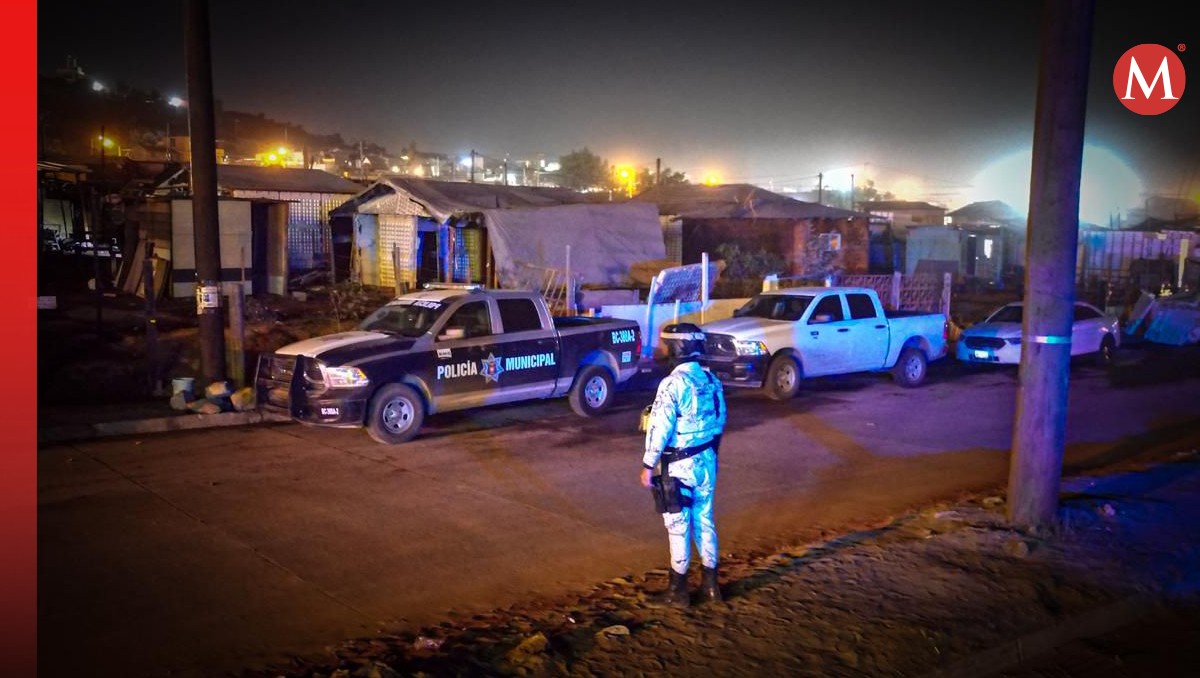 Policías en la zona del incendio | Especial