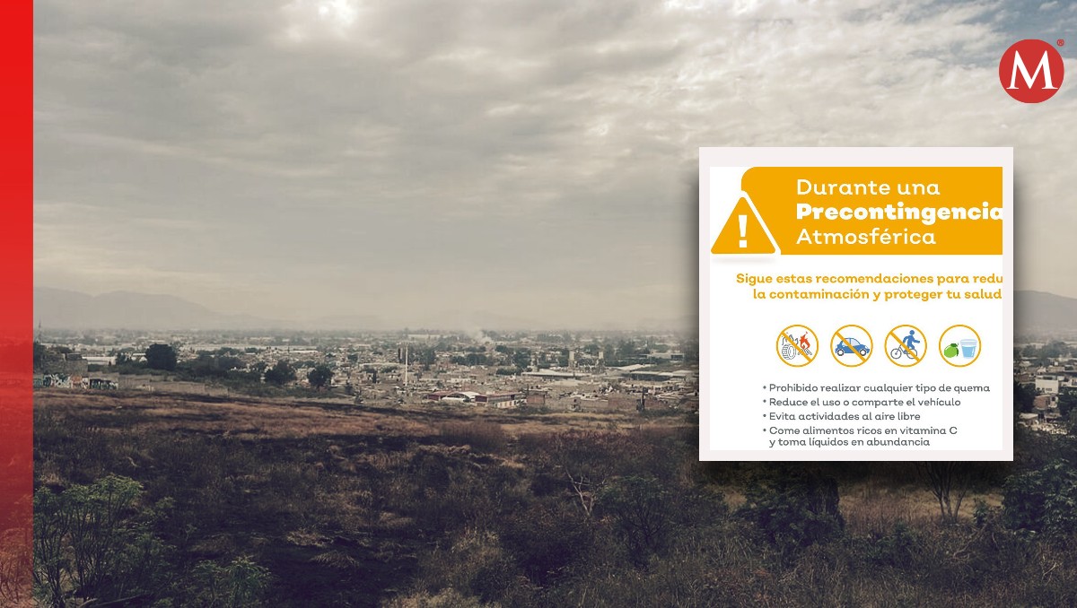 Reportan contaminación en el sur de Guadalajara este viernes 25 de octubre (Fotos: Archivo y X | Diseño: Milenio)