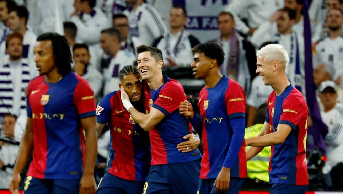 El Barcelona regresa a sus noches de grandeza en El Clásico con Hansi Flick (Reuters)