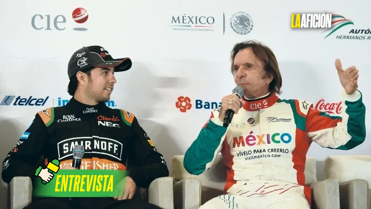 Emerson Fittipaldi elogia a Checo Pérez (AFP)