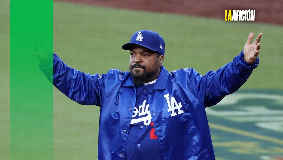 Ice Cube hace aparición previo al Juego 2 de la Serie Mundial entre Yankees y Dodgers (Reuters)