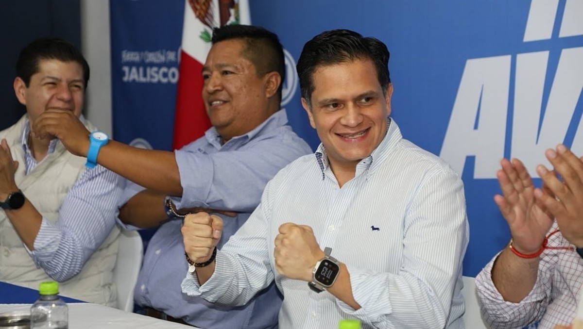 Juan Pablo Colín es dirigente estatal del PAN en Jalisco (X)