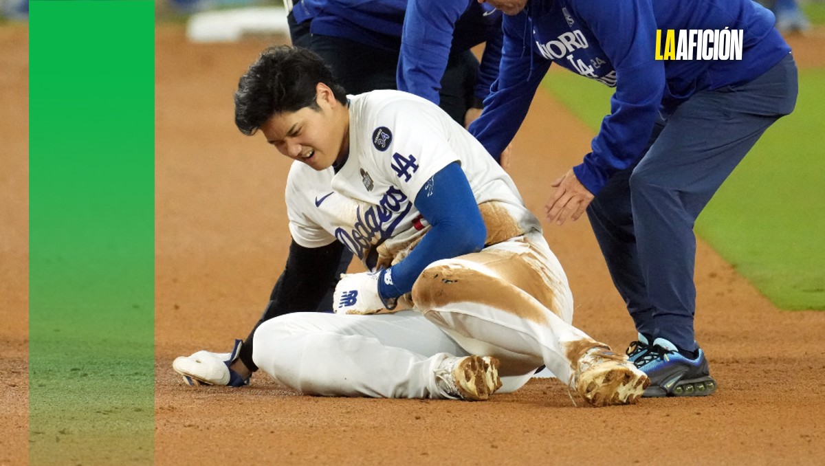 Manager de Dodgers confirma lesión de Shohei Ohtani tras el Juego 2 de la Serie Mundial  (Reuters)