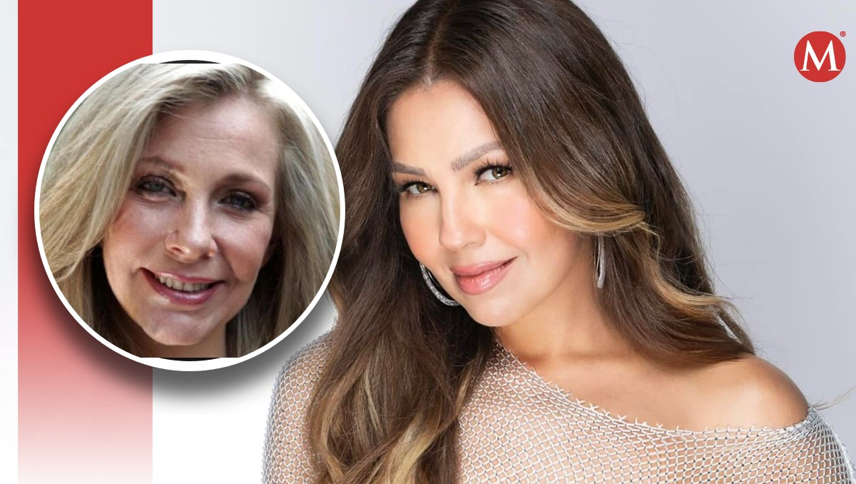 Thalía rompe reacciona a la hospitalización de Ernestina Sodi. | Thalía y archivo