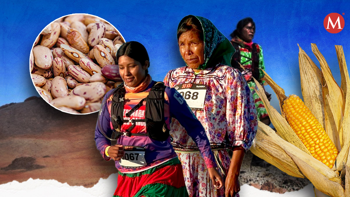 La tradición rarámuri: fuerza y resistencia en la Gran Carrera del Desierto | Diseño: Samantha Martz