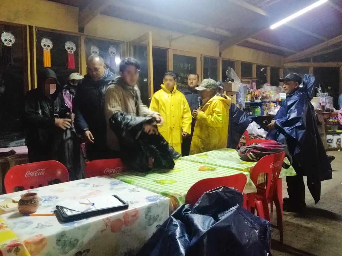 Tres hombres se extraviaron en Centro Ecoturístico.