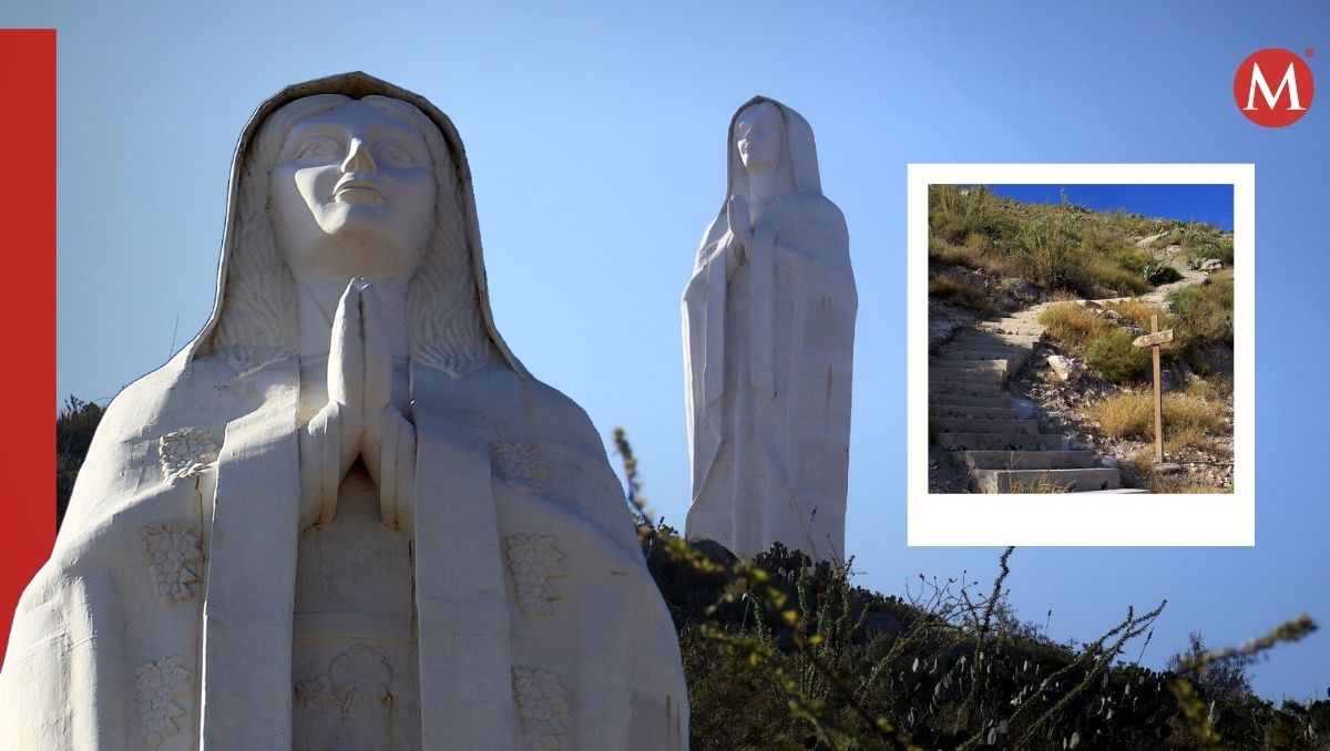La Virgen del Desierto, ubicada en Gómez Palacio, Durango. | Rolando Riestra