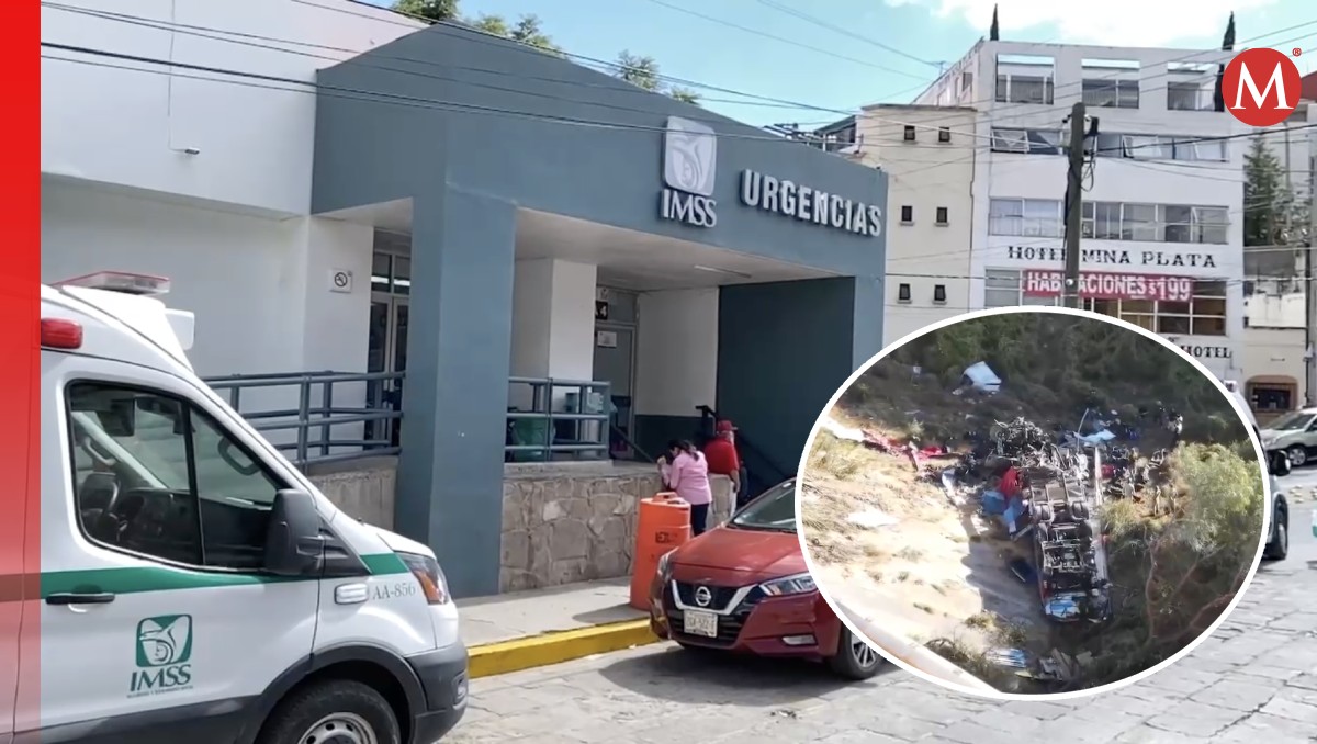 Dos de los accidentados en el autobús fueron dados de alta en Zacatecas. Foto: (Omar Hernández)