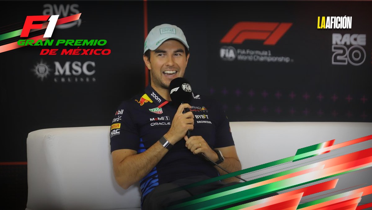 Checo Pérez comparte alentador mensaje previo a GP de México (Jorge Carballo)