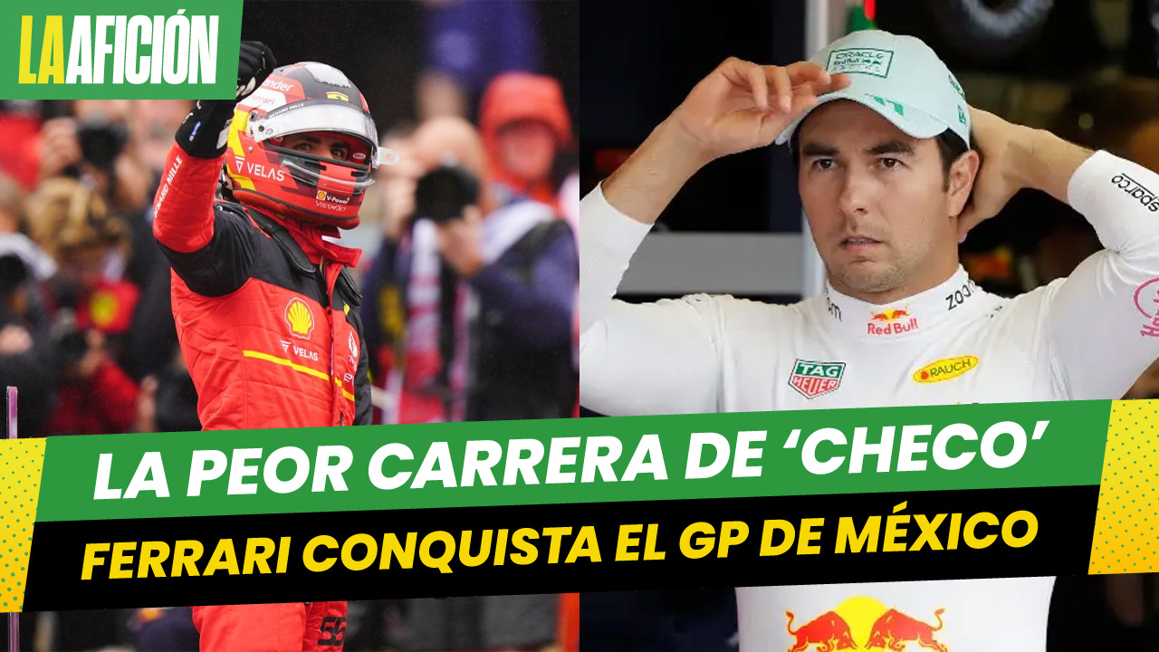 'Checo' Pérez sufre en el Gran Premio de México y termina en el último lugar