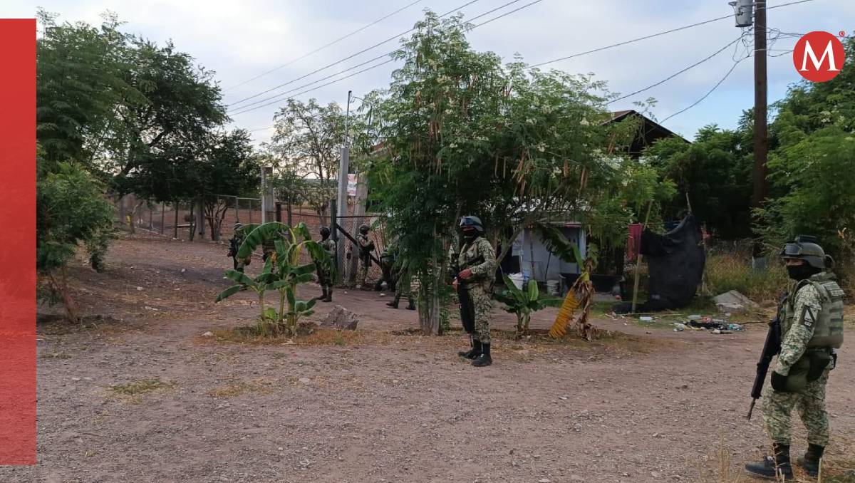 Elementos de las Fuerzas Armadas desplegados en Sinaloa (Especial)