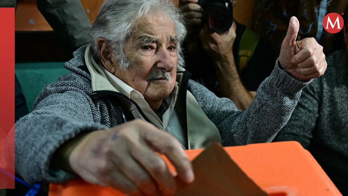 José Mujica emite su voto a los 89 años y llama a los jóvenes a involucrarse. | AFP