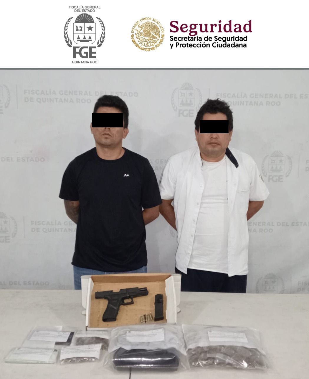 Los detenidos fueron identificados como Carlos “N” y Daniel “N”.