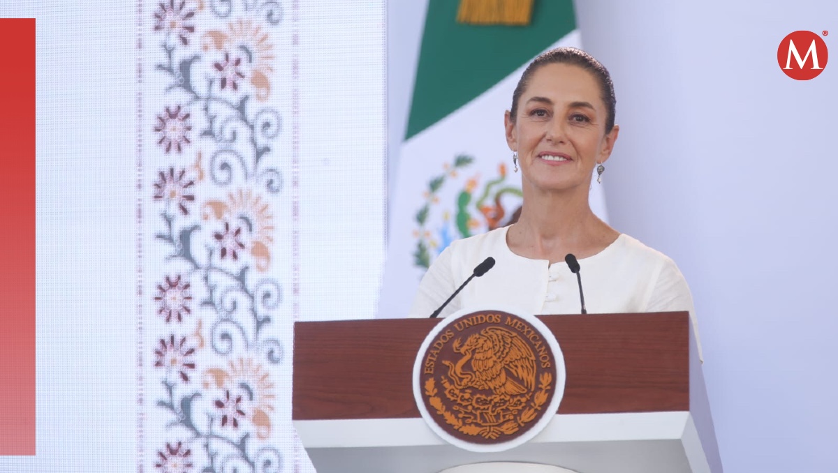 La Presidenta durante la presentación del informe de avances en Acapulco. | Araceli López