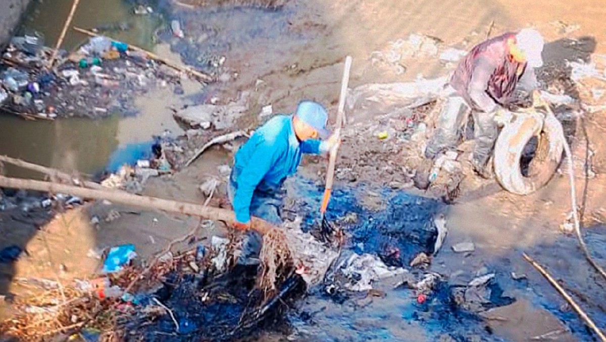 En ríos y barrancas de Atizapán de Zaragoza retiran más de 15 mil toneladas de basura. Foto: (Especial)