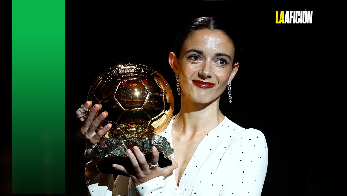 Aitana Bonmatí recibe su segundo Balón de Oro como mejor futbolista del mundo (Reuters)