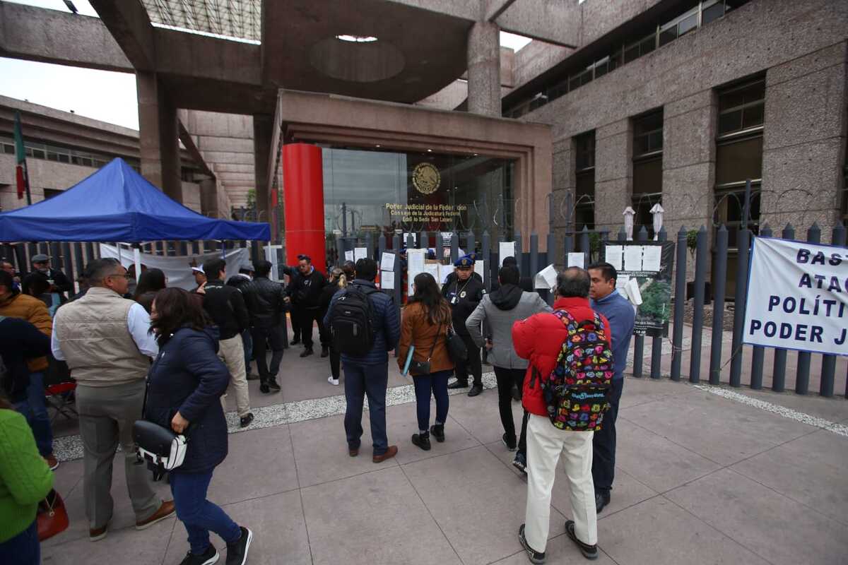 Muchos casos se retrasaron por el paro en el PJF (Ariana Pérez).