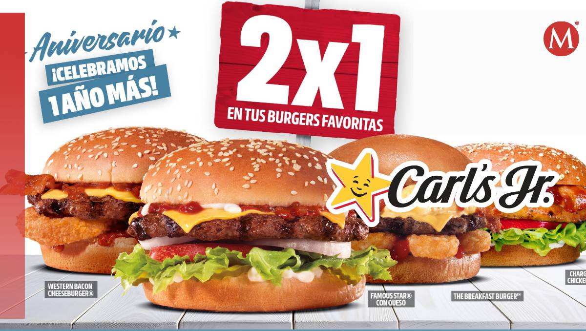 Antes de celebrar Halloween, sumérgete en la experiencia de comprar hamburguesas al 2x1 en Carl's Jr | Especial