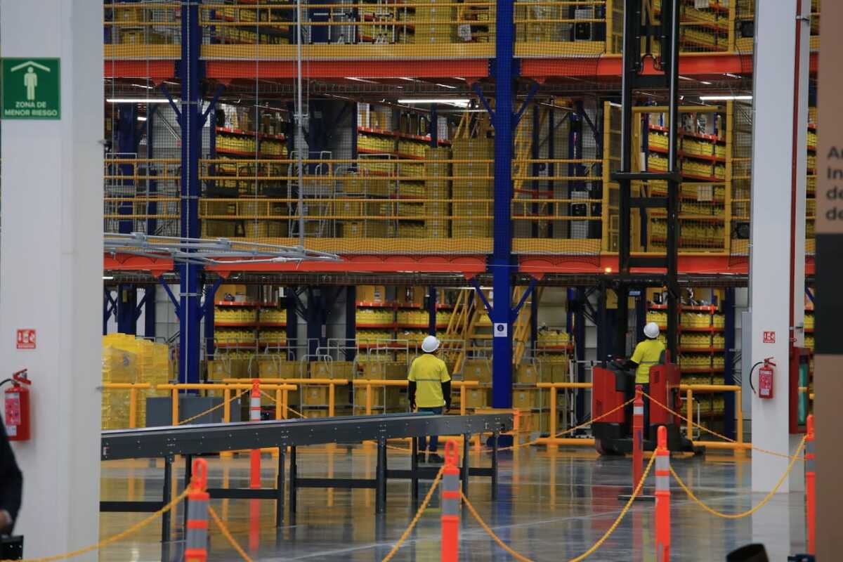 Centro de distribución de Mercado Libre en Parque Industrial Platah de Hidalgo