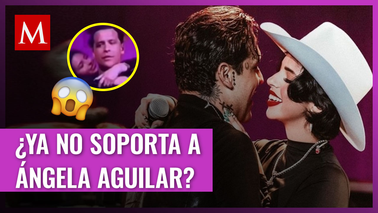 Christian Nodal ya no soporta a Ángela Aguilar tras polémico video viral