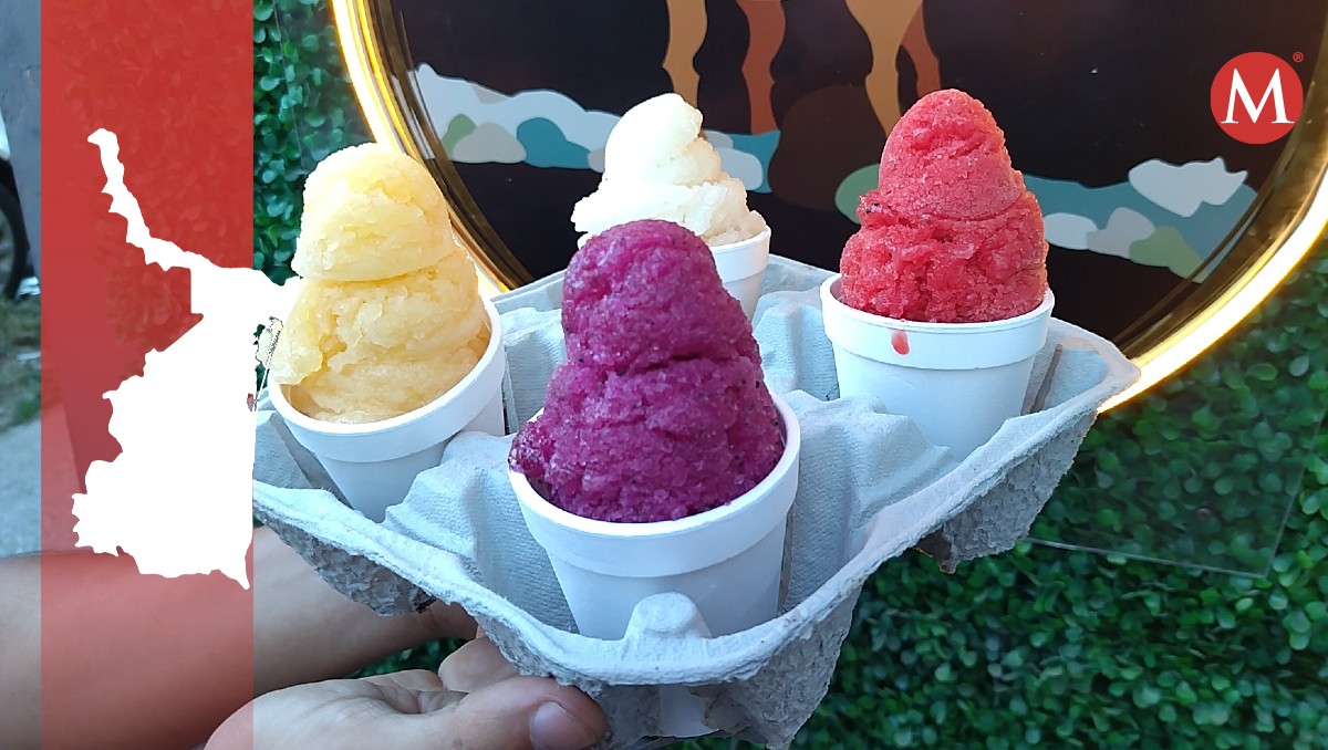 Emprendedores de Altamira lanzaron la venta de helados con frutas endémicas de Tamaulipas. (Víctor Durán)