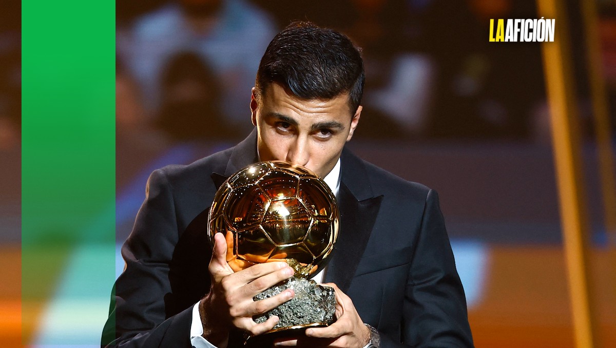 Rodri Hernández gana el Balón de Oro 2024 (Reuters)