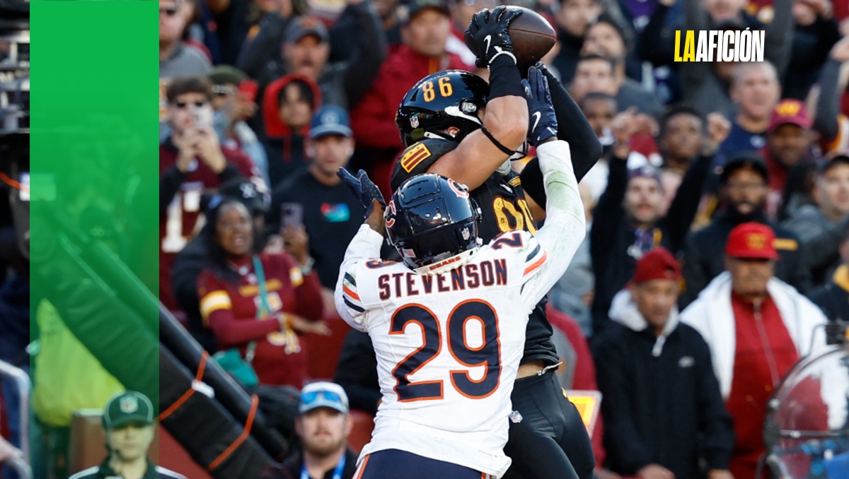 Tyrique Stevenson se burló de los aficionados de Commanders previo a la derrota de su equipo (Reuters)