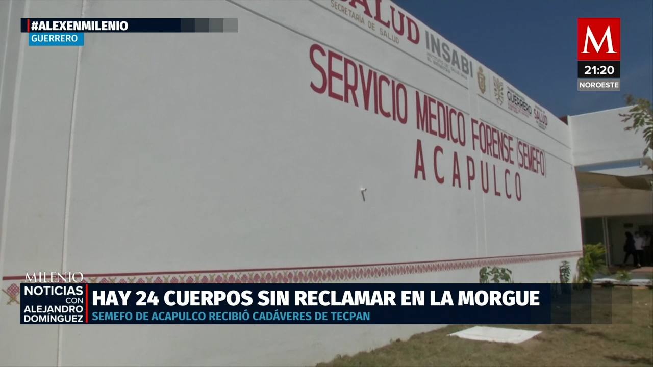 Crisis de violencia en Tecpan deja 29 cadáveres en el Semefo de Acapulco