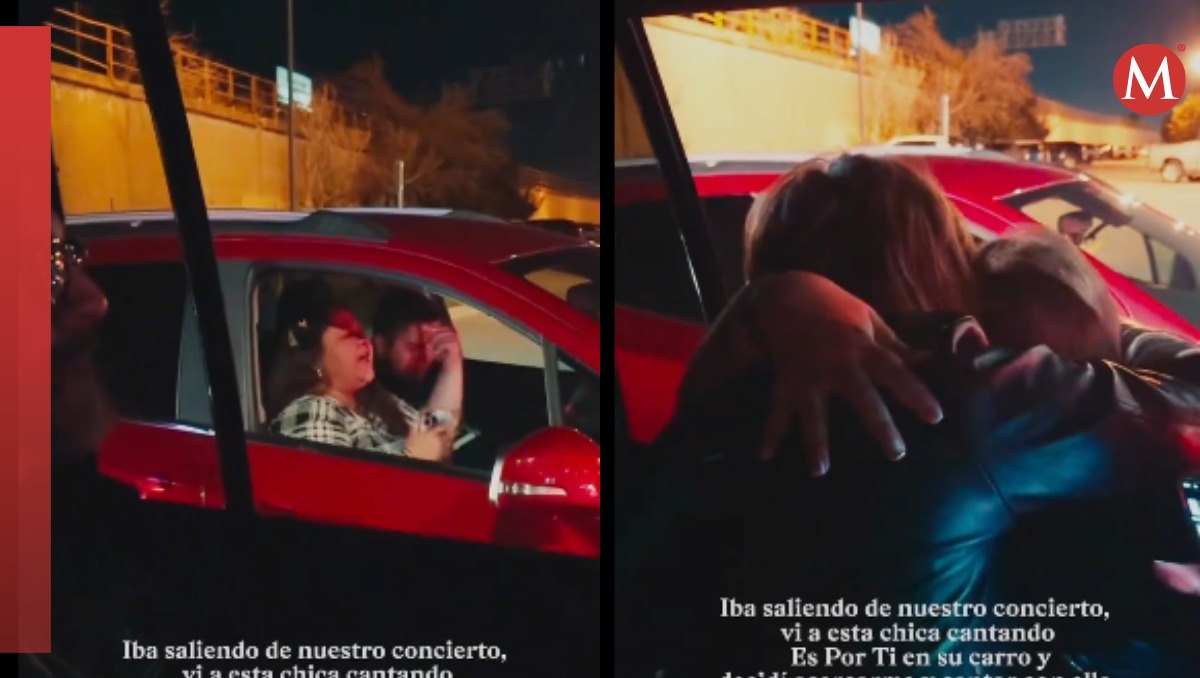 Juanes sorprende a fan que cantaba su canción