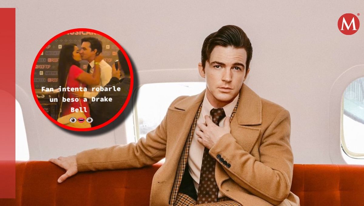 Mujer besa a la fuerza a Drake Bell