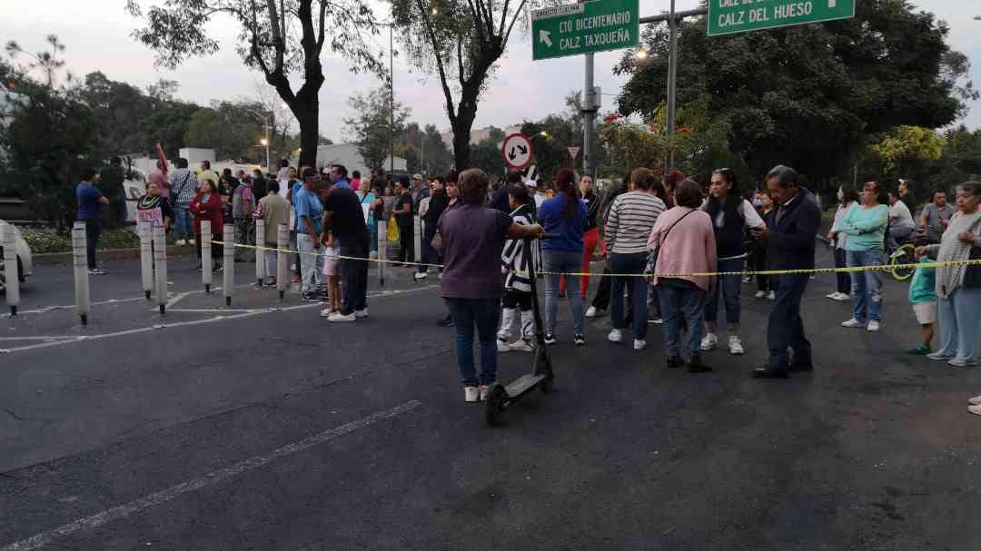 Como alternativas viales fueron habilitadas la calzada de Tlalpan y División del Norte. (Foto: especial)