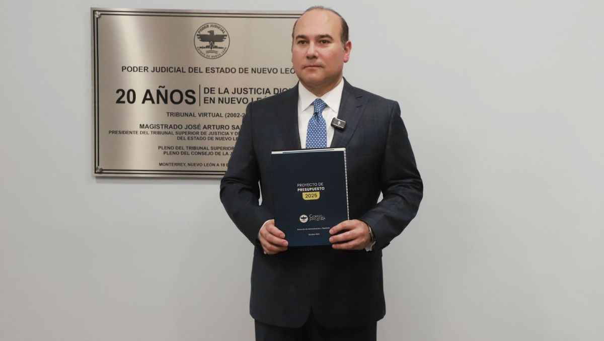 Arturo Salinas Garza, presidente del Poder Judicial de Nuevo León | Especial