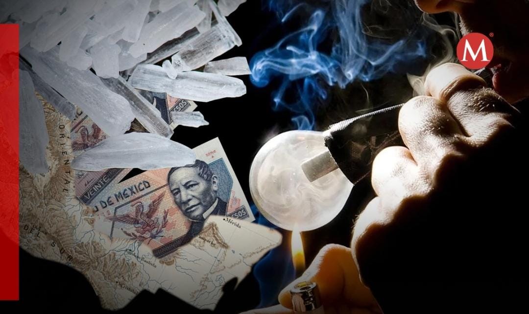El consumo del cristal trae serios problemas para las vida de las personas.