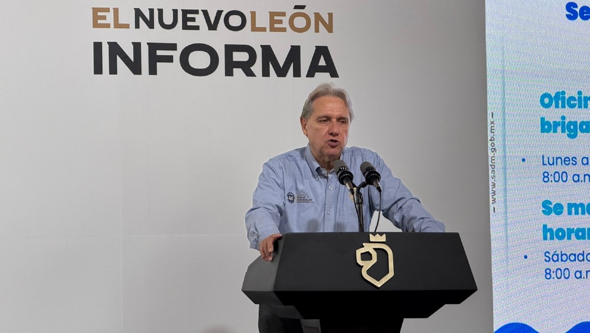 Director de Agua y Drenaje de Monterrey, Juan Ignacio Barragán / Víctor González