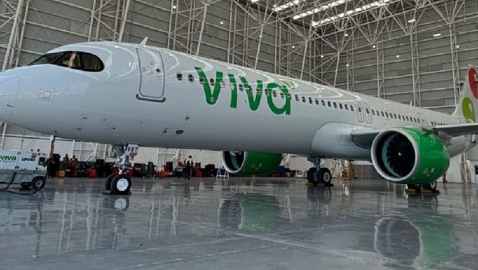 El nuevo diseño de los aviones de Viva. | Especial