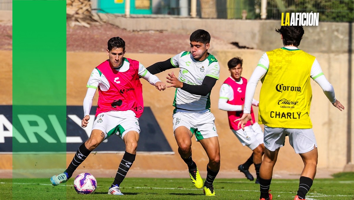 Entrenamiento de Santos Laguna previo a su viaje a Ciudad de México (Especial)