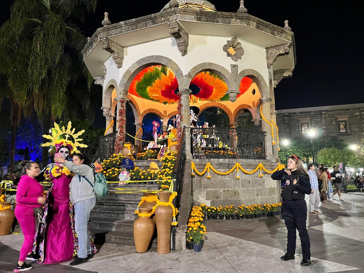 Festival del Dia Muertos en Tlaquepaque. (Cortesía)