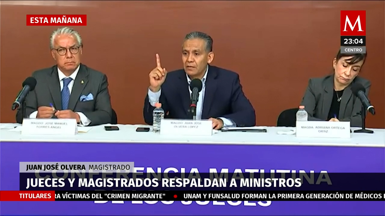 Jueces y magistrados respaldan renuncias de Ministros en la Suprema Corte