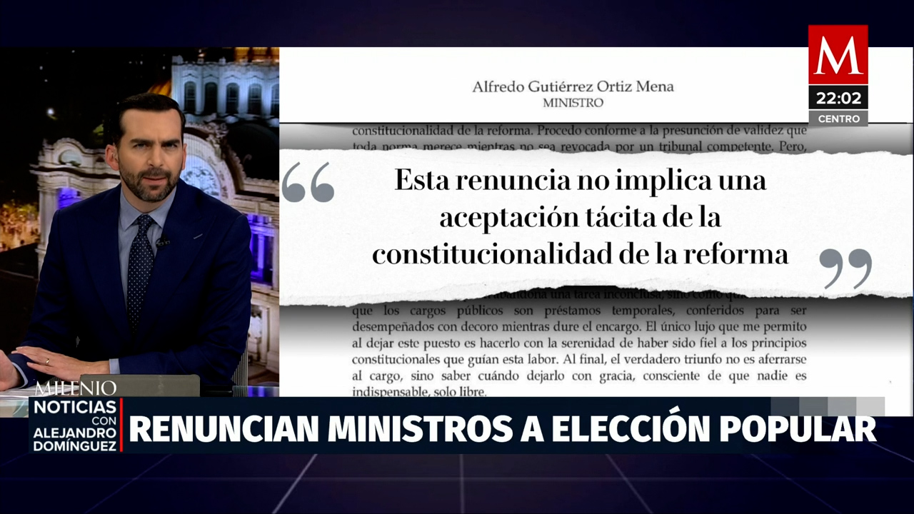 Ministros Jorge Pardo y Alfredo Gutiérrez renuncian a la Suprema Corte de Justicia