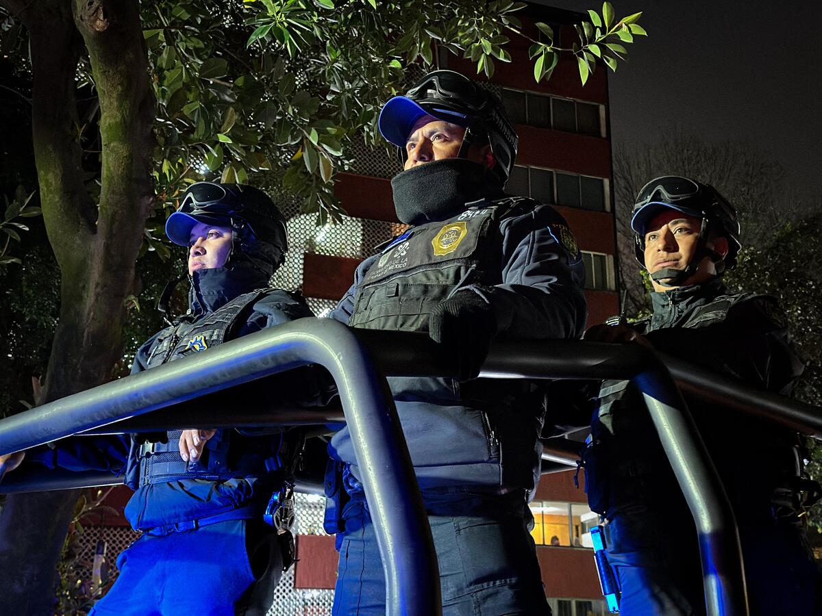 Operativos en la colonia Morelos.