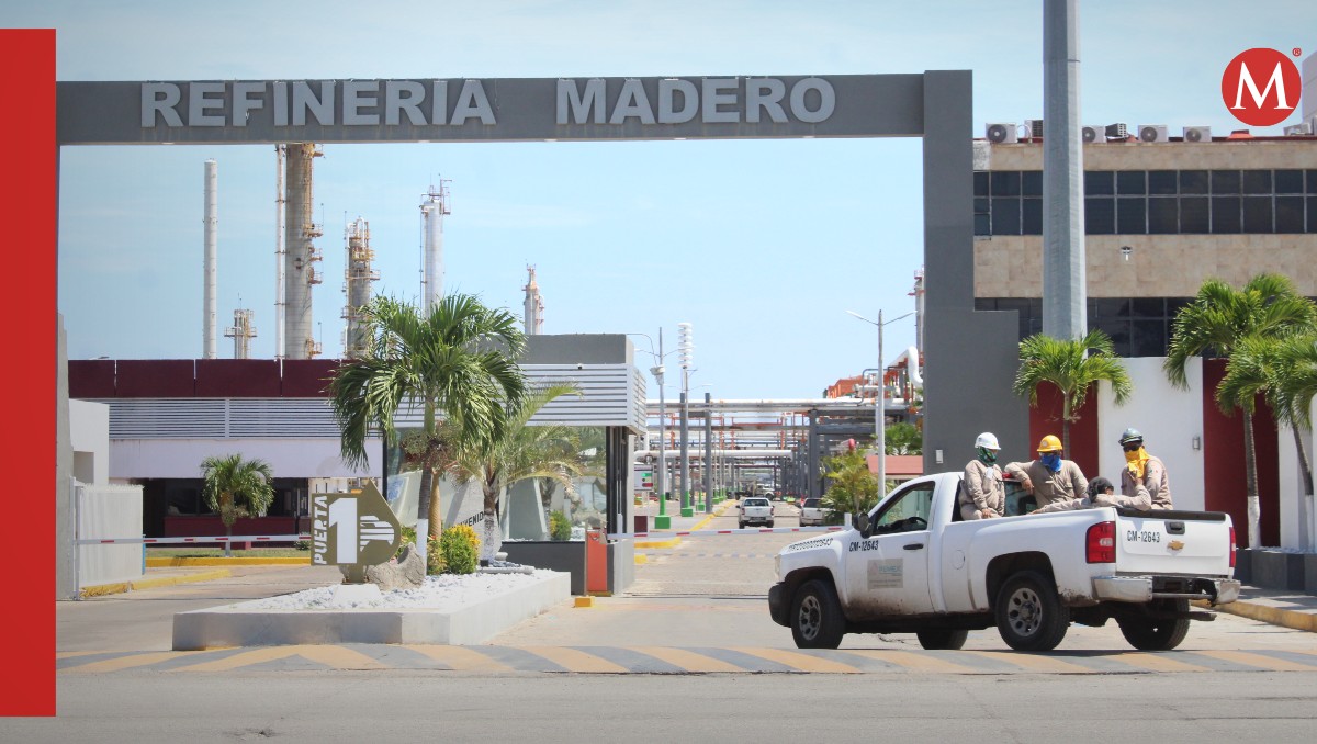 Refinería Francisco I. Madero. (Yazmín Sánchez)