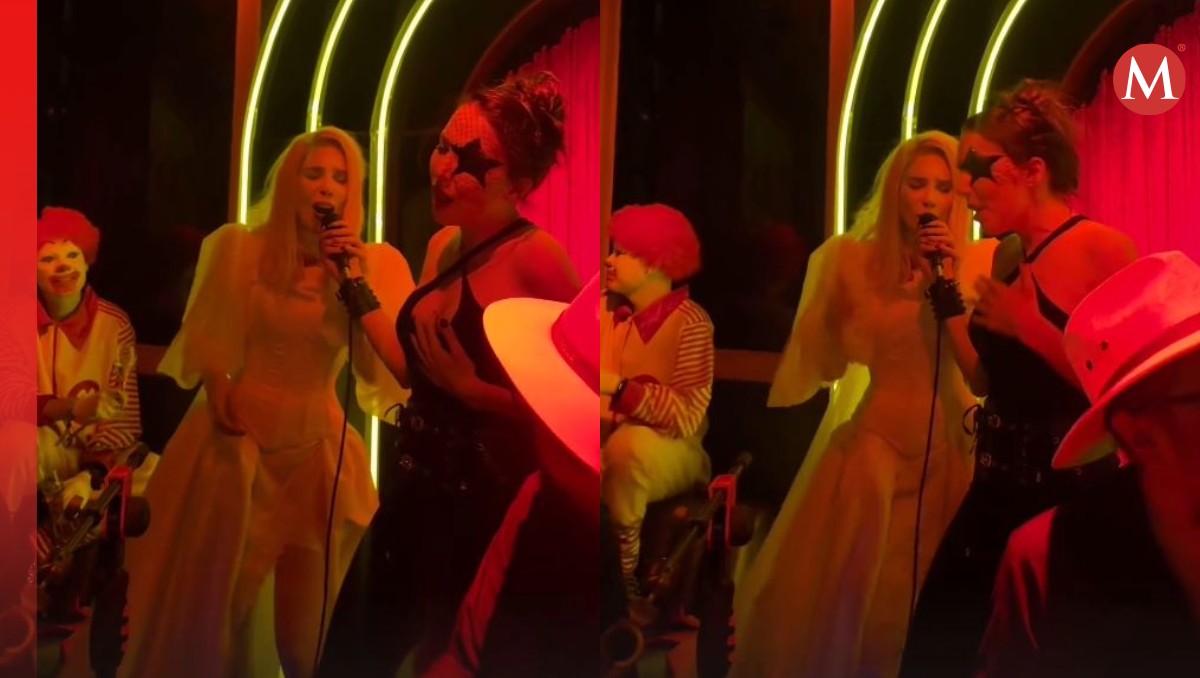 Belinda invita a Majo Aguilar a su Halloween y cantan juntas 'Como la Flor'