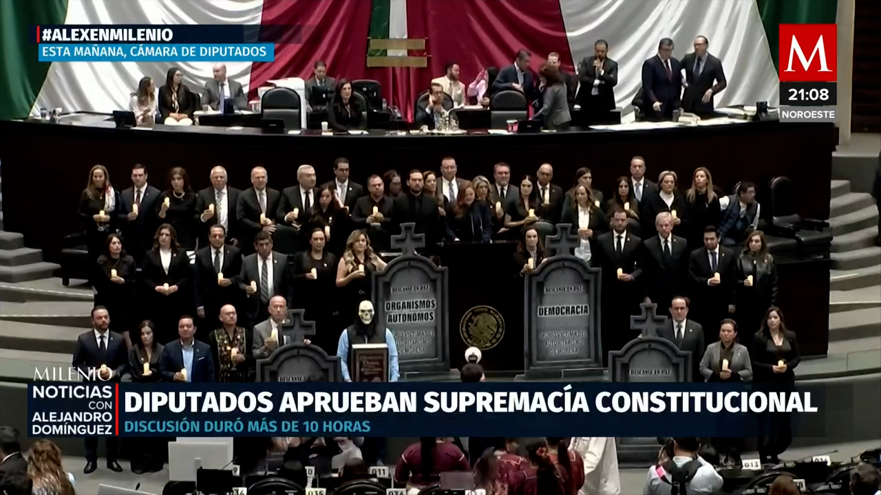 Cámara de Diputados aprueba reforma de Supremacía Constitucional, críticas de la oposición