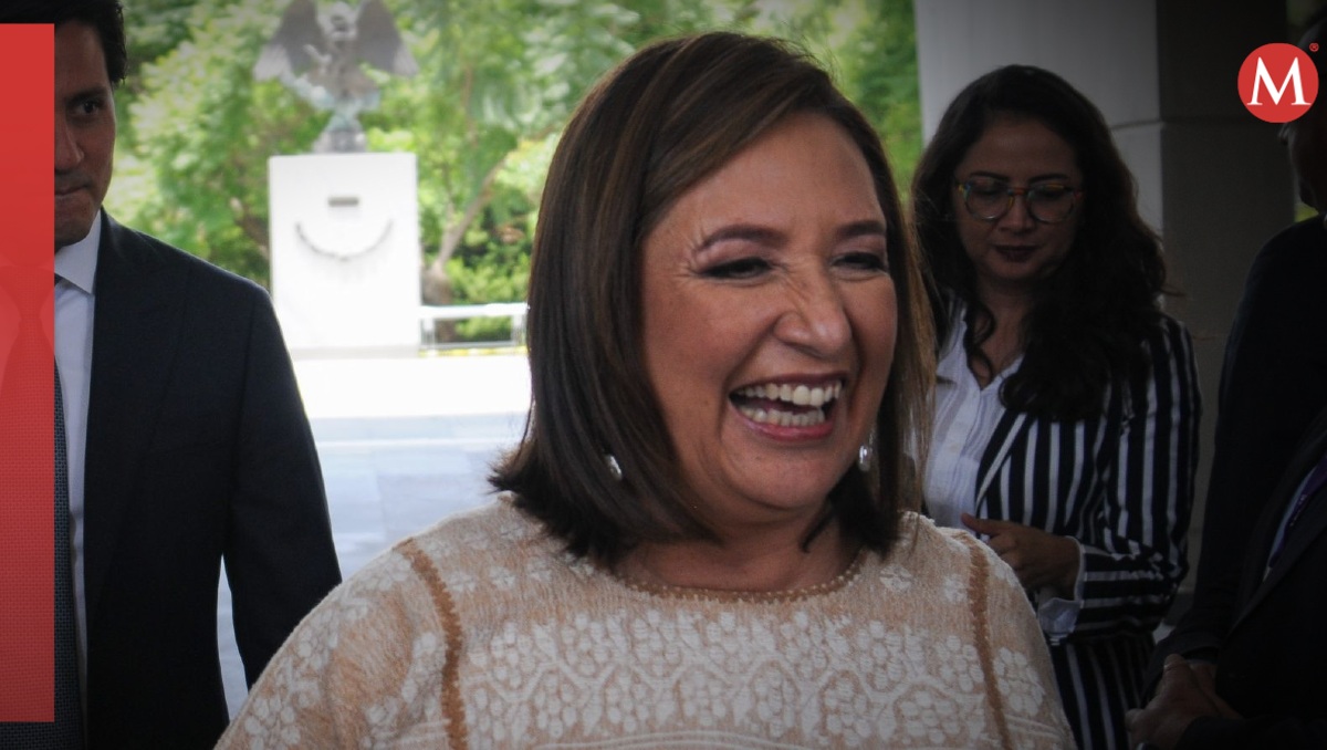 La ex candidata presidencial, Xóchitl Gálvez, en una visita al Tribunal Electoral. | Cuartoscuro