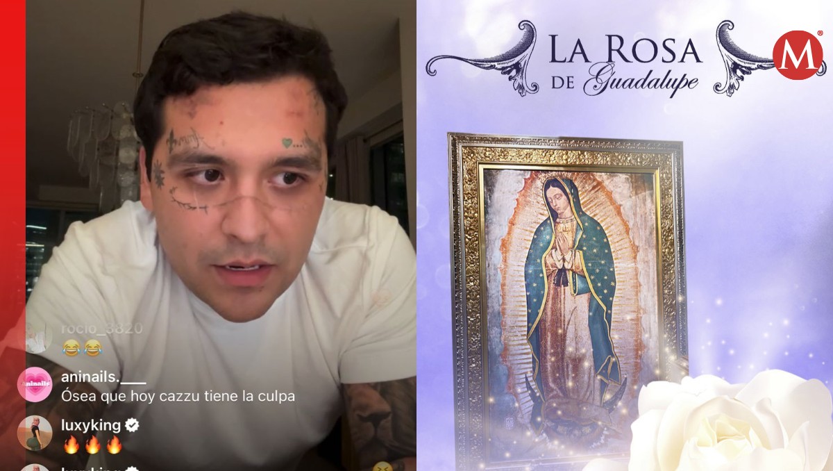 Christian Nodal habló en su live del episodio "Fan de su relación" de 'La Rosa de Guadalupe'. (Especial)