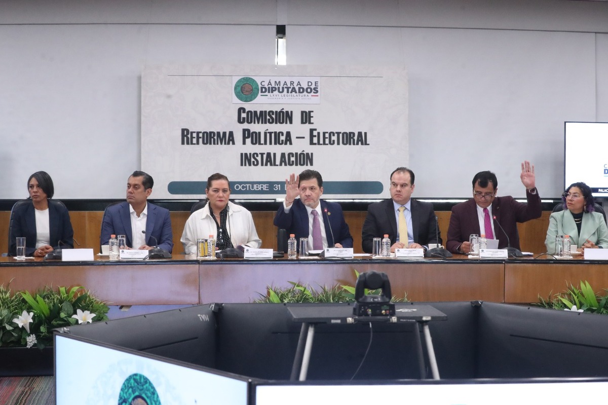 La Comisión de Reforma Política Electoral de la Cámara de Diputados se declaró formalmente instalada. | Especial