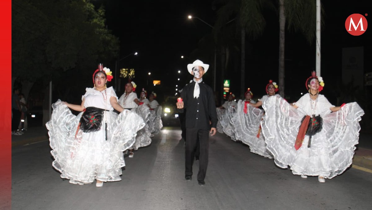 Desfile del Día de Muertos en Lerdo, Durango (Rolando Riestra)