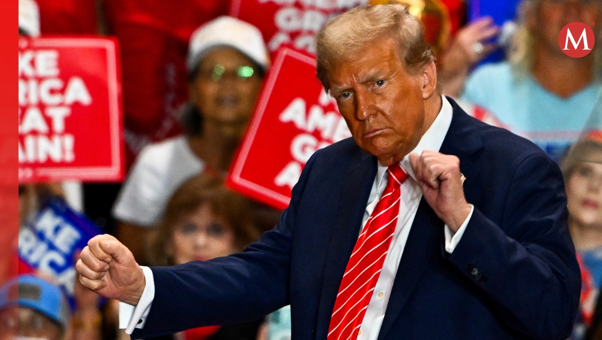 Donald Trump hace campaña en torno a la migración irregular. | AFP