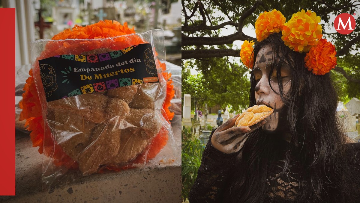 En Tamaulipas se presentó la empanada de pan de muerto.